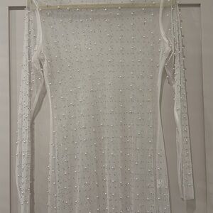 Sheer Pearl Cover Up